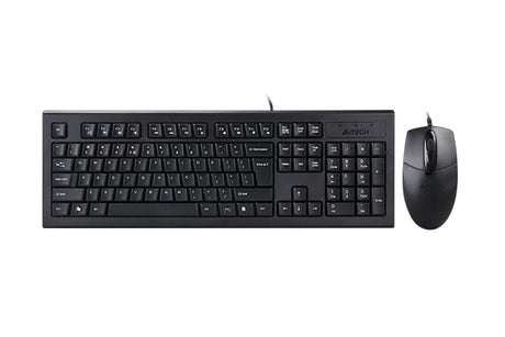 مجموعة لوحة المفاتيح السلكية والماوس الصامت A4tech KRS-8572S