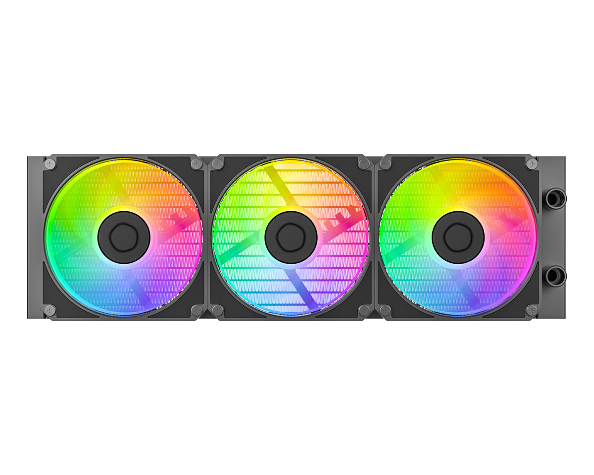 ID-COOLING SL360 V2 360mm AIO Liquid Cooler with Gen-7 style pump & 2.1-Inch Customizable LCD