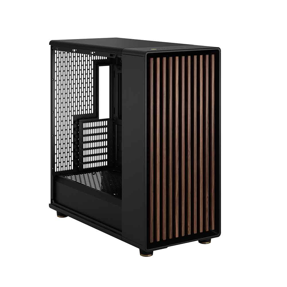 Fractal Design North XL Charcoal Black TG Dark كيسة كمبيوتر E-ATX ميد تاور