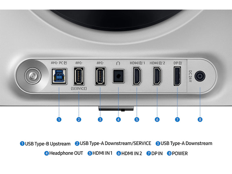 Samsung Odyssey G6 27" QD-OLED QHD 240Hz Gaming Monitor with 0.03ms Response