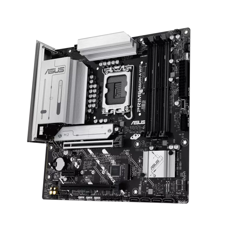 ASUS PRIME B860M-A WIFI – AI-Ready mATX Gaming Motherboard