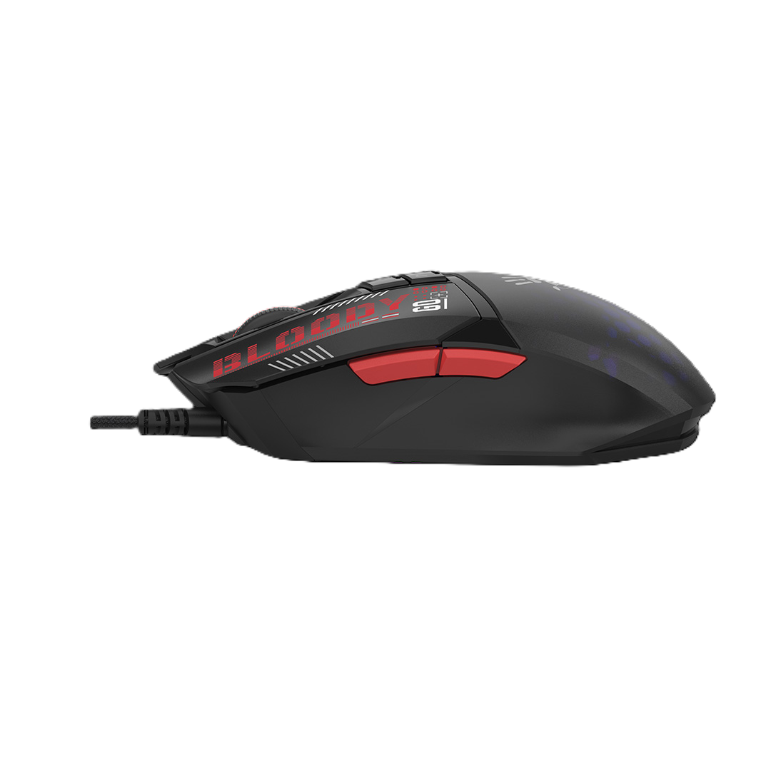 Bloody W60 Max Mini RGB Gaming Mouse – BC3332-A Sensor /12,000 CPI / 2000 Hz Report Rate – (FREE Anti-Sweat Grip tapes) – Software