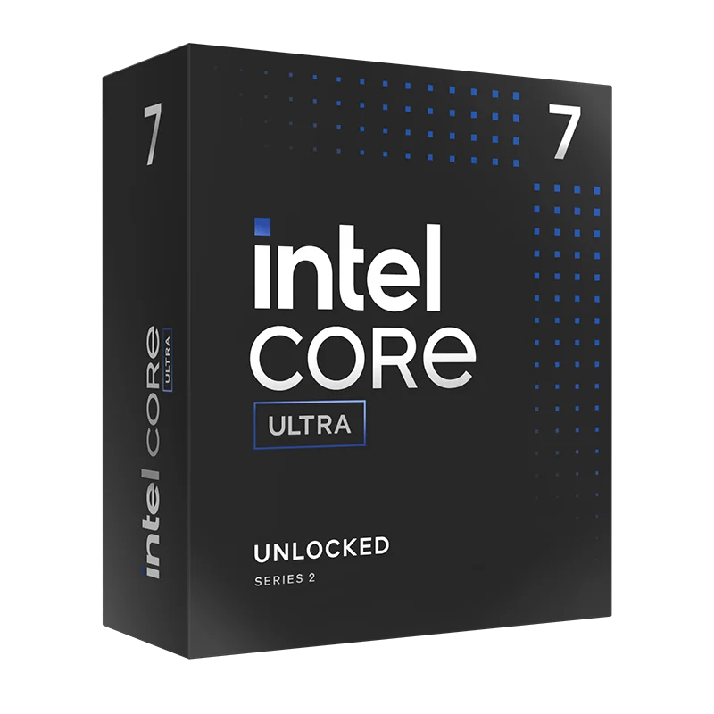 معالج Intel Core Ultra 7 265K، 20 نواة (8P + 12E)، 5.5 جيجاهرتز توربو، ذاكرة تخزين مؤقتة L3 سعة 30 ميجابايت، طاقة حرارية 125 وات، DDR5-6400، PCIe 5.0، رسومات Intel (4 نوى Xe)