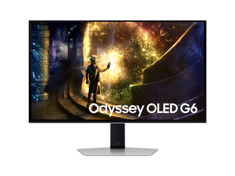 Samsung Odyssey G6 27" QD-OLED QHD 240Hz Gaming Monitor with 0.03ms Response
