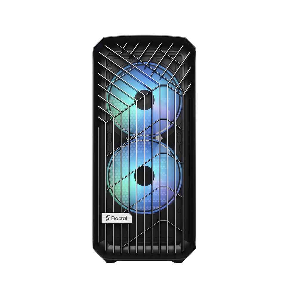 كيسة كمبيوتر Fractal Design Torrent Black RGB TG Light Tint Tempered Glass – أفضل كيسة كمبيوتر تدفق هواء كاملة للألعاب والماء المخصص