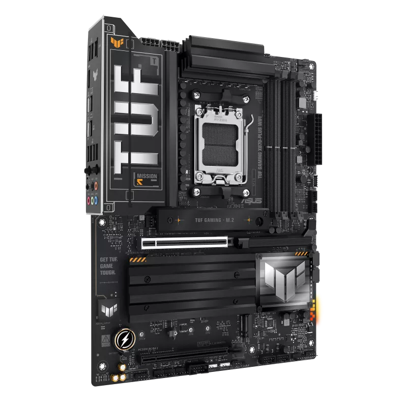 ASUS TUF GAMING X870-PLUS WIFI – Durable AM5 Gaming Motherboard