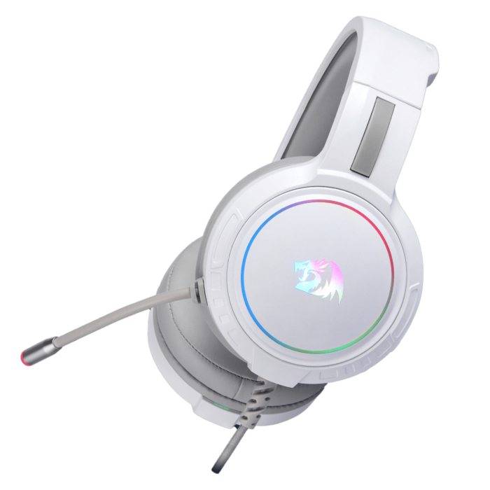 سماعة ألعاب Redragon H270 Mento RGB سلكية بدرايفرز 50mm وإضاءة RGB حيوية