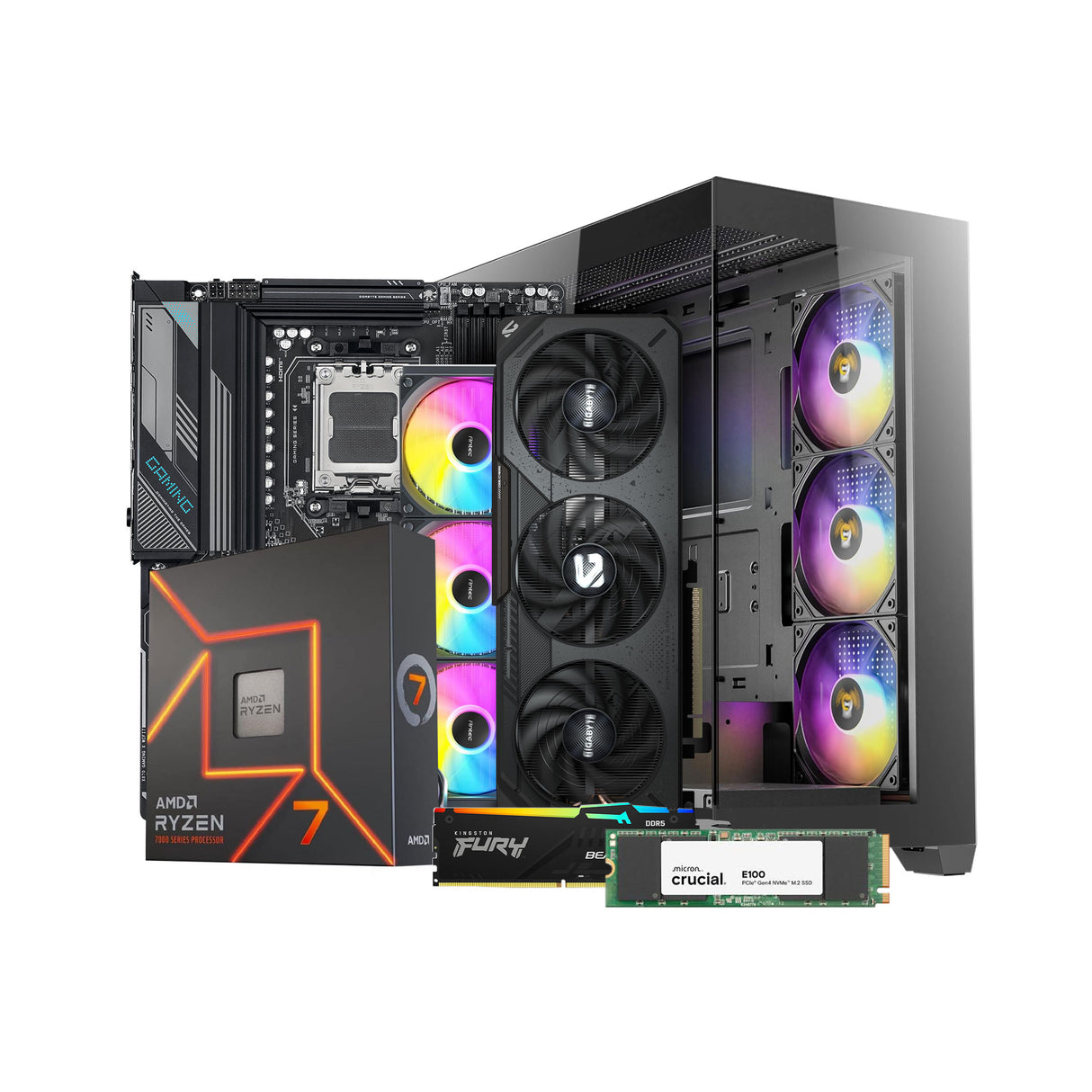 Gaming Beast | Ryzen 7 7700X | RTX 5050 | 16GB DDR5 5600MHz