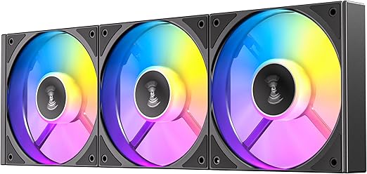 مجموعة مراوح Antec Connect C120R Reverse ARGB 3 باللون الأسود