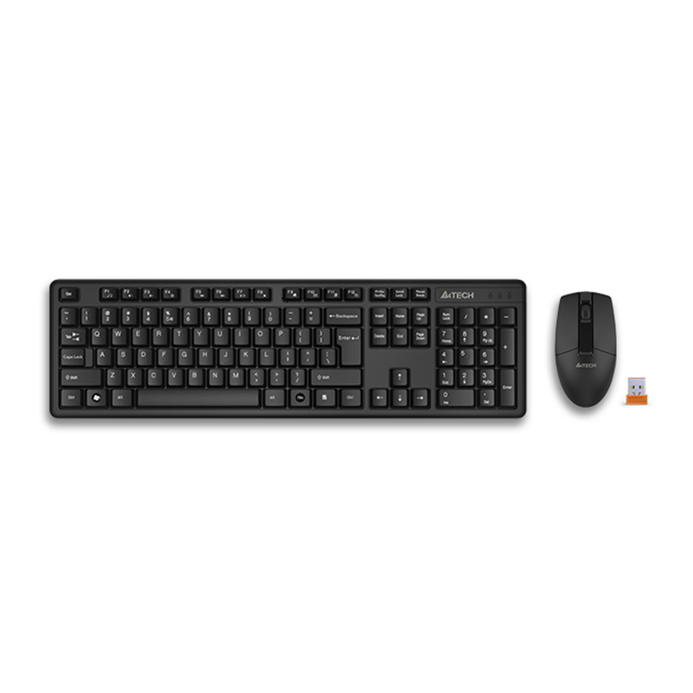 A4TECH 3330N Wireless Keyboard & Mouse Combo: Seamless Office Productivity