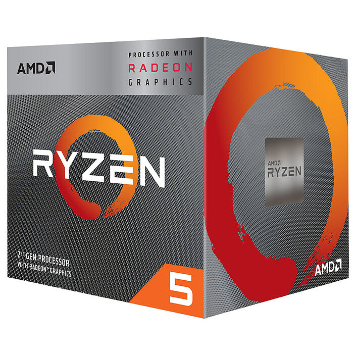 AMD Ryzen 5 3400G Powerful 4-Core Processor with Integrated Vega 11 Graphics