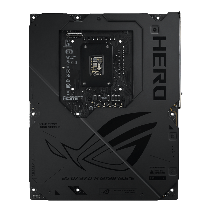 ASUS ROG Maximus Z890 Hero Intel® Z890 LGA 1851 ATX Motherboard, Advanced AI PC-Ready, 22+2+1+2 Stages, DDR5, WiFi 7, 3X PCIe® 5.0 M.2, Thunderbolt™ 4, USB Type-C®, AI Overclocking/Cooling/Networking