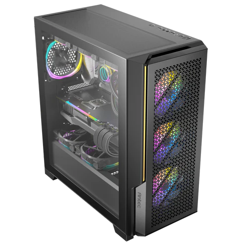 Antec Performance Series P20C Massive Metal Mesh Front Panel, 3 x 120mm PWM White Fans, Type-C 3.2 Gen2 Ready, 2 x 360 mm Radiator Simultaneously, GPU Bracket, Mid-Tower E-ATX PC Case