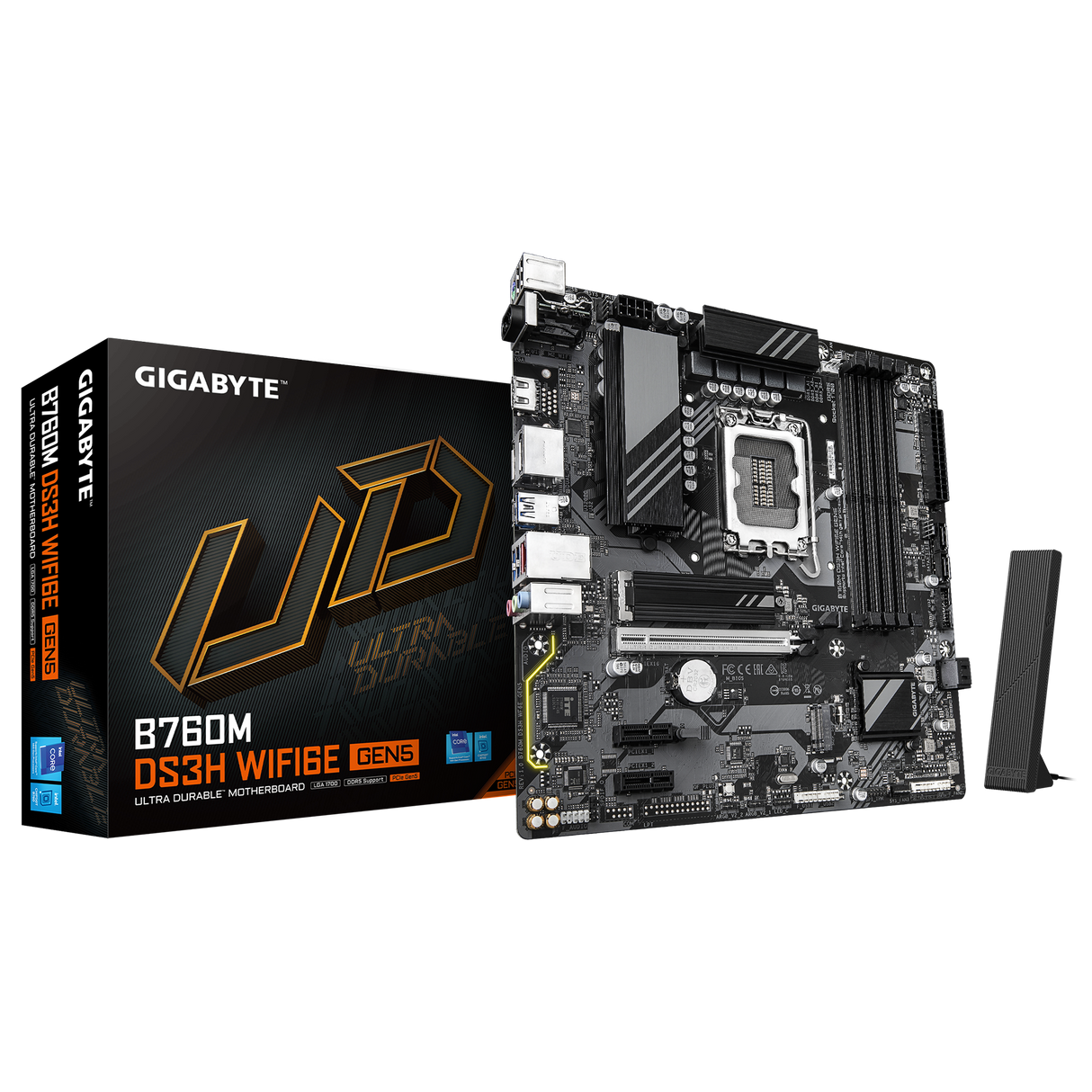 GIGABYTE B760M DS3H WIFI6E GEN5: ultimate DDR5 motherboard with PCIe 5.0 performance