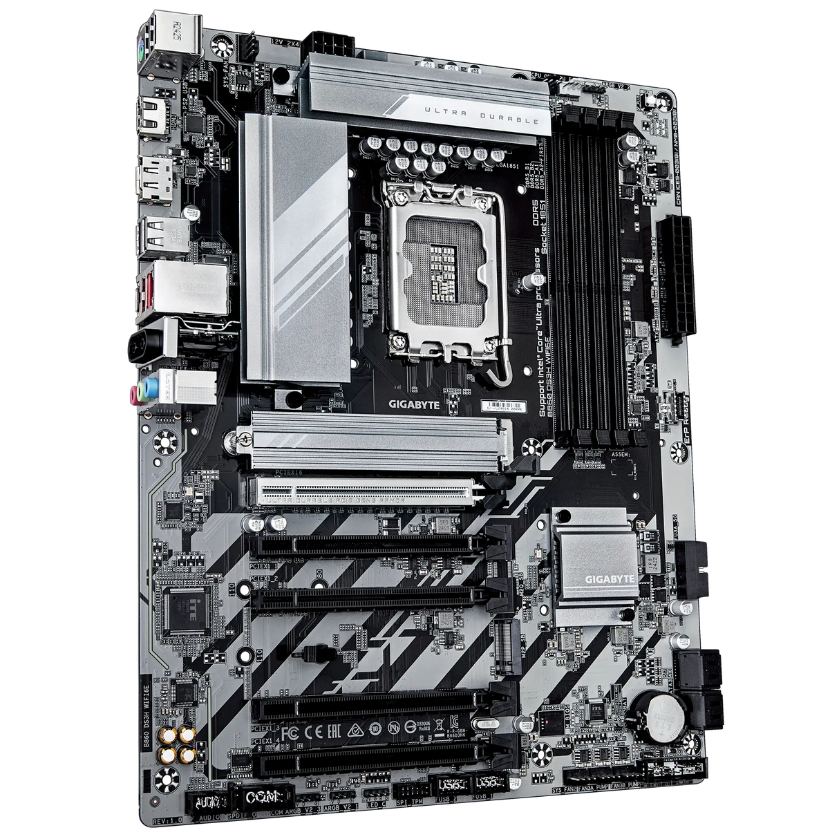 Gigabyte B860 DS3H WIFI6E ATX Motherboard - LGA 1851 DDR5 WiFi 6E