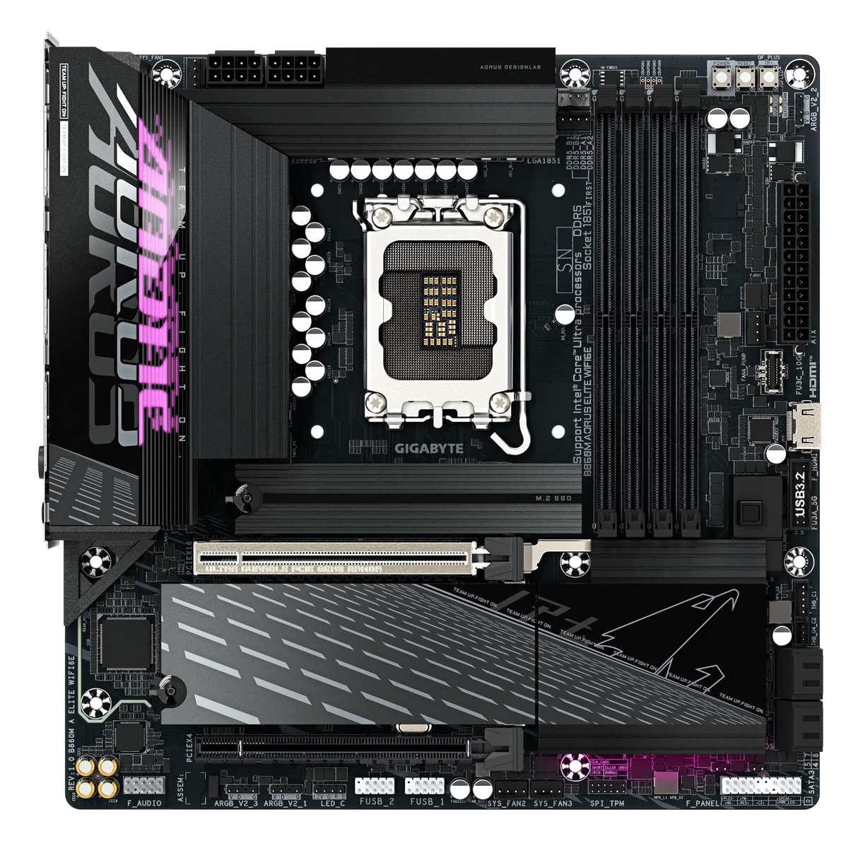 Gigabyte B860M AORUS ELITE WIFI6E Gaming Motherboard