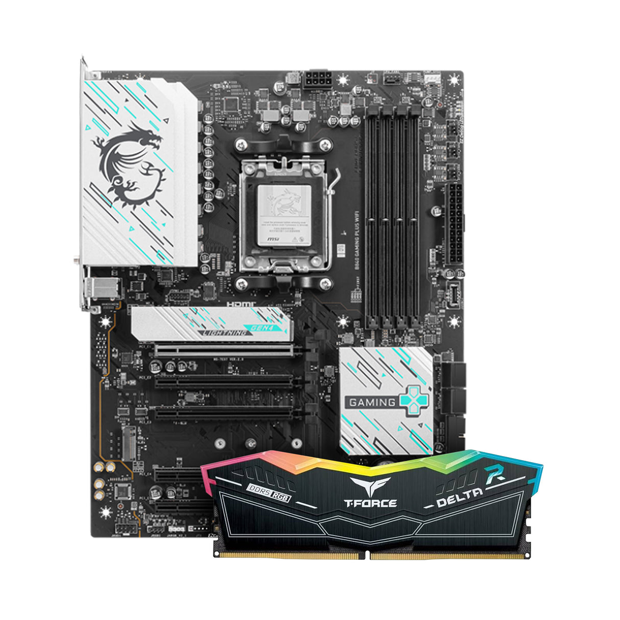 BUNDLE 2 | B840 GAMING PLUS WIFI | 16GB DDR5 | 6000MHz RGB