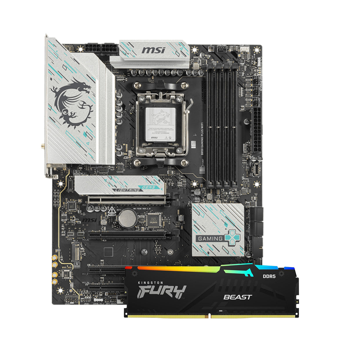 BUNDLE 3 | MSI B850 GAMING PLUS WIFI | 16GB DDR5 | 5600MHz RGB