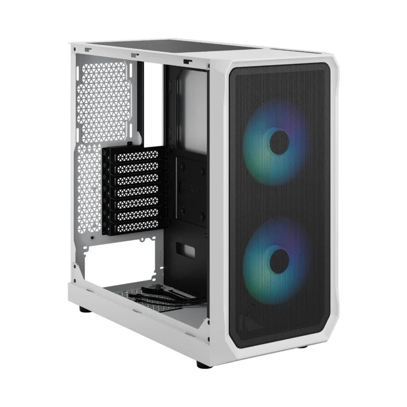 Fractal Focus 2 RGB Black/White TG Mid Tower Case