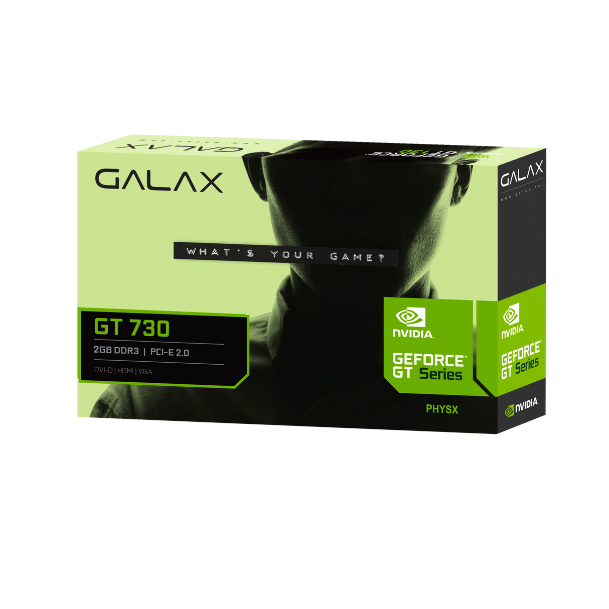 GALAX GeForce GT 730 LP 4GB DDR3 128-bit Graphics Card – Low-Profile Power for Smooth Performance
