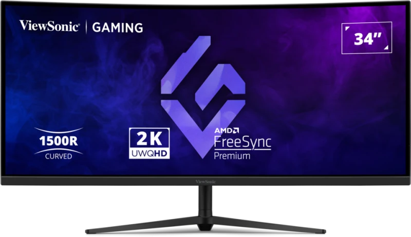 ViewSonic VX3418C-2K 34" UWQHD 180Hz Curved Gaming Monitor