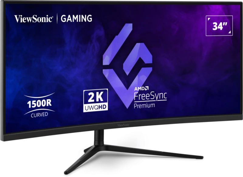 ViewSonic VX3418C-2K 34" UWQHD 180Hz Curved Gaming Monitor