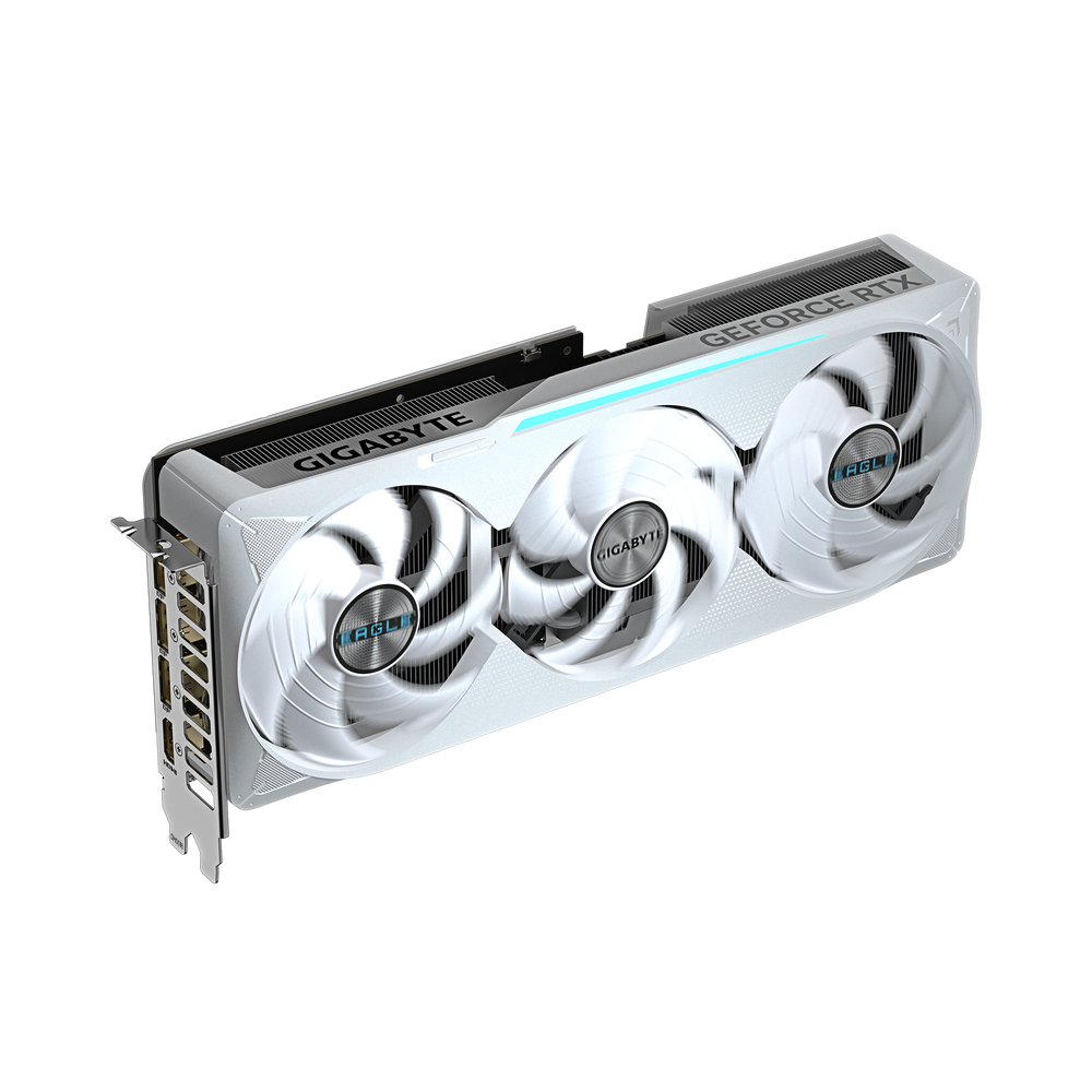 Gigabyte GeForce RTX 5070 Ti EAGLE OC ICE SFF 16G features 16GB GDDR7 memory PCI-E 5.0, 7680 x 4320 resolution