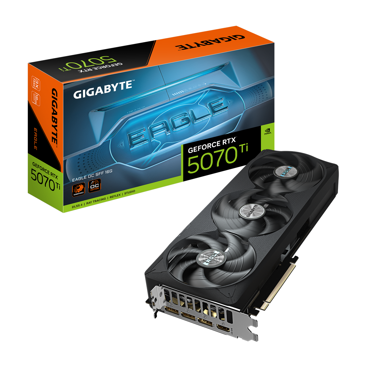 Gigabyte GeForce RTX 5070 Ti EAGLE OC SFF 16G: Ultimate Graphics Power for Pros