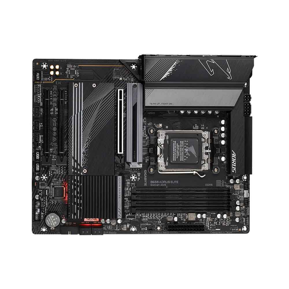 Gigabyte B650 Aorus Elite DDR5 AM5 AMD B650 ATX M.2 PCIe 5.0 USB 3.2 Gen2X2 2.5GbE LAN Q-Flash Plus EZ-Latch
