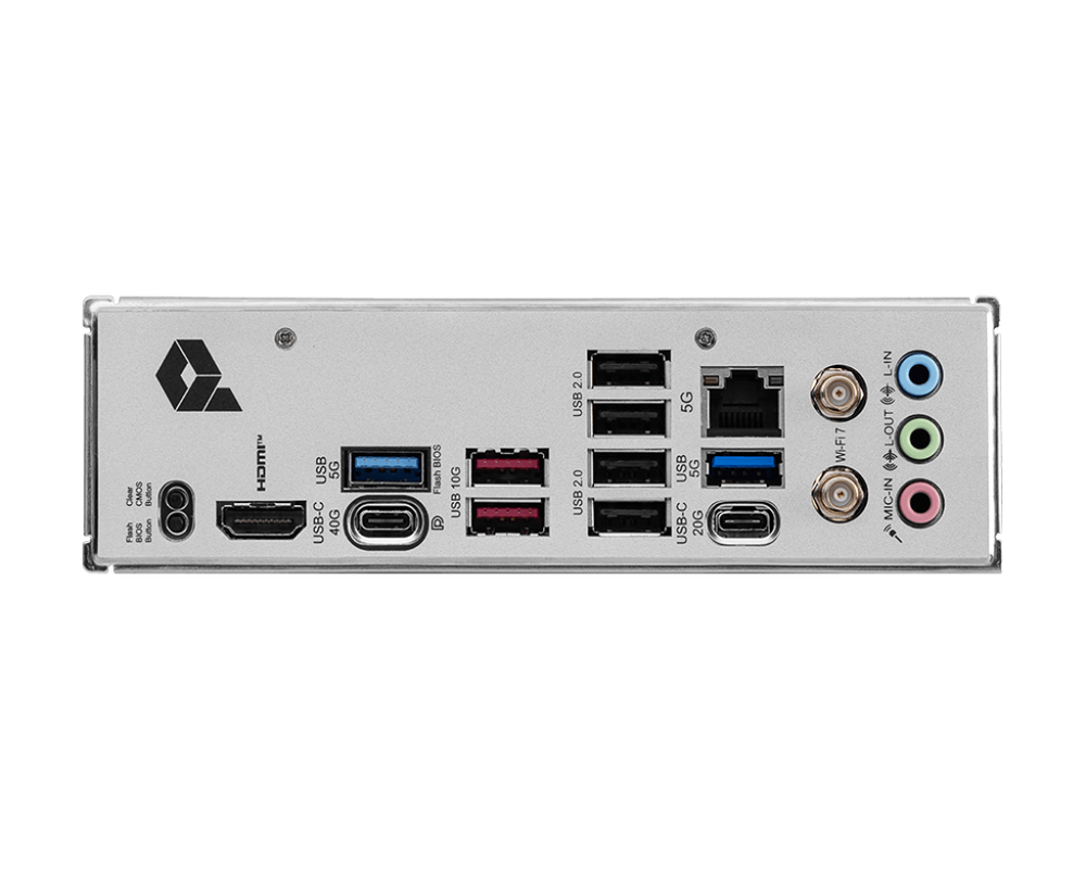 MSI PRO X870-P WiFi 7 Motherboard (AMD Ryzen 9000/8000/7000 Series Processors, AM5, DDR5, PCIe 5.0, M.2 Gen5, HDMI/DP, Bluetooth 5.4, ATX)