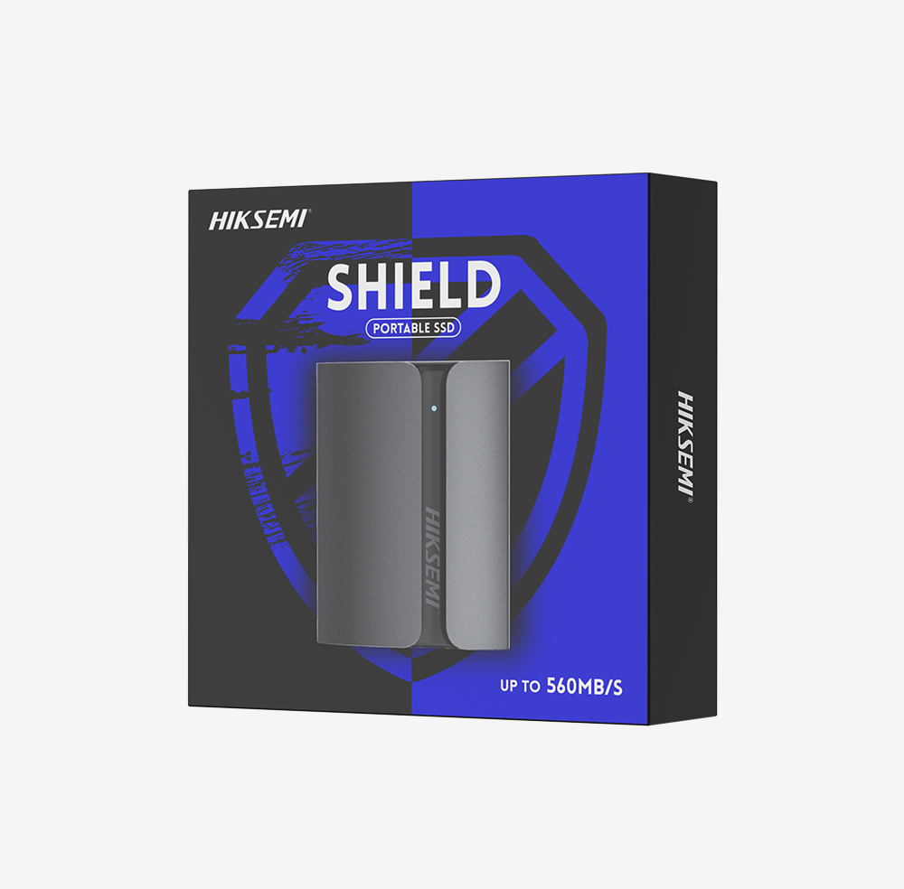 HIKSEMI Shield T300S 1TB Portable SSD High-Speed Rugged Storage