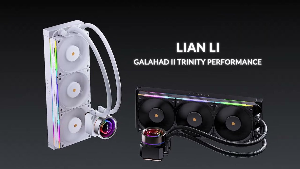 LIAN LI Galahad II Trinity Performance 360 GA2P36W تبريد سائل/مائي