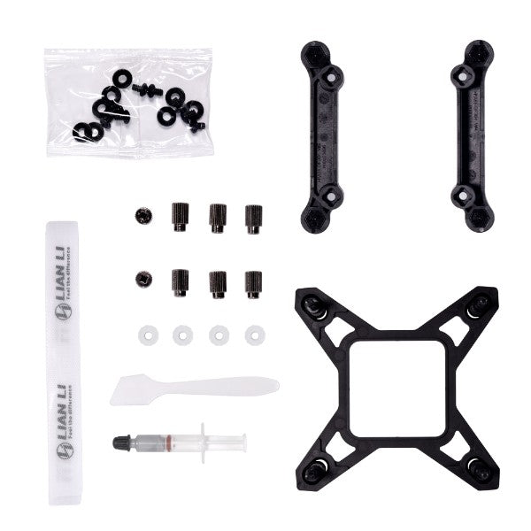 Lian Li Galahad II LCD 360MM White AIO Asetek 8th Gen - 2.88” IPS LCD screen liquid cooler - Screen recording for videos and photos Pre-installed daisy-chained ARGB fans Liquid Cpu Cooler