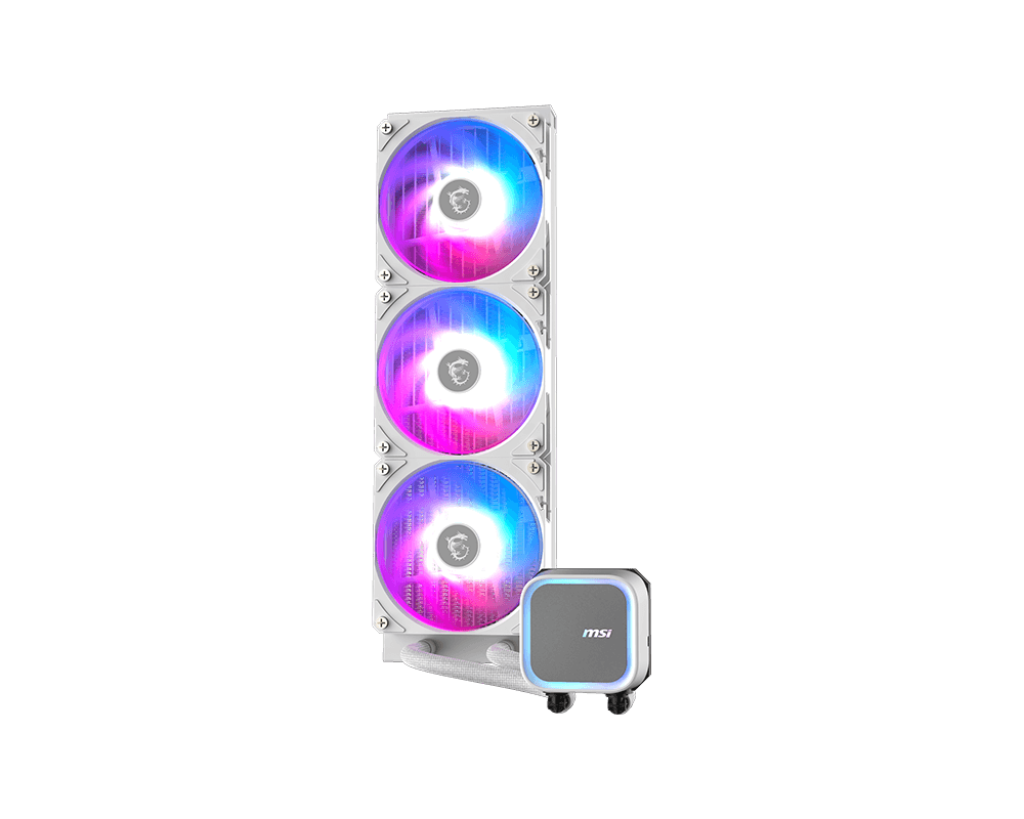 MSI MAG CORELIQUID A13 360 White: High-Performance AIO Liquid Cooler with Quiet Operation