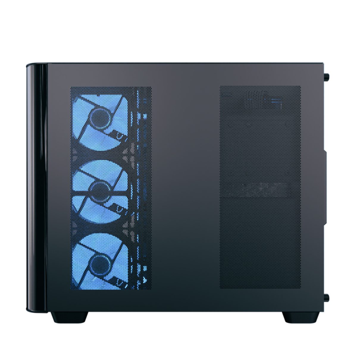 AeroCool P500C Mid-Tower PC Case (Black/White) with Aero 750W 80+ Bronze