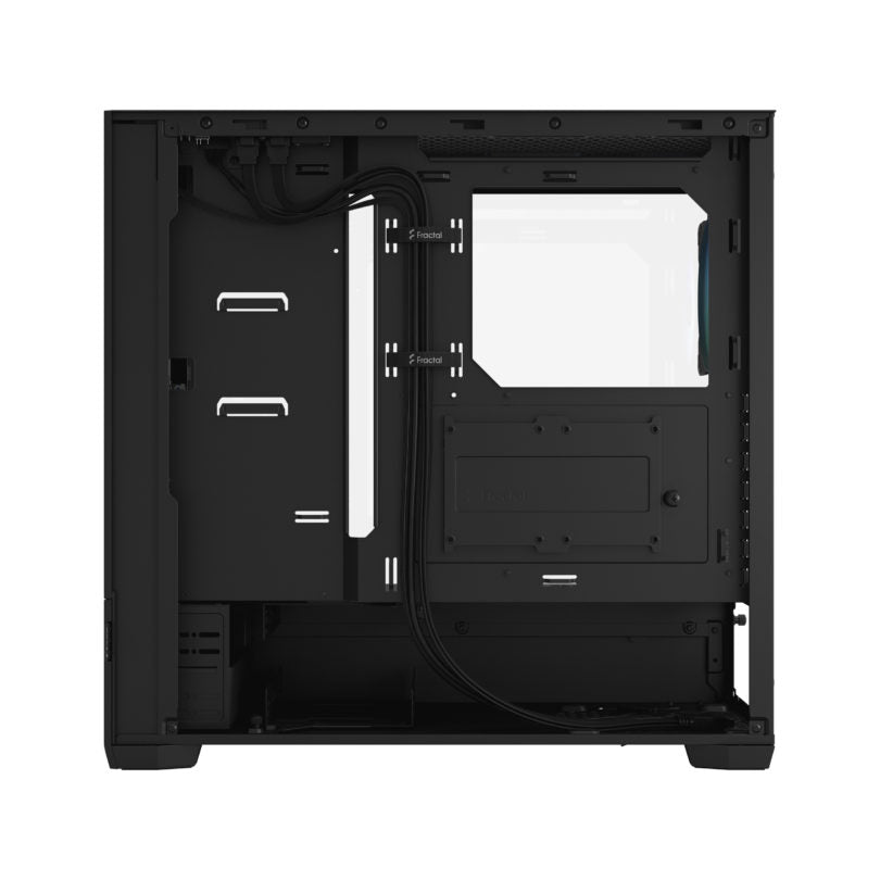 Fractal Pop Air RGB Black/Cyan/White TG – High-Airflow