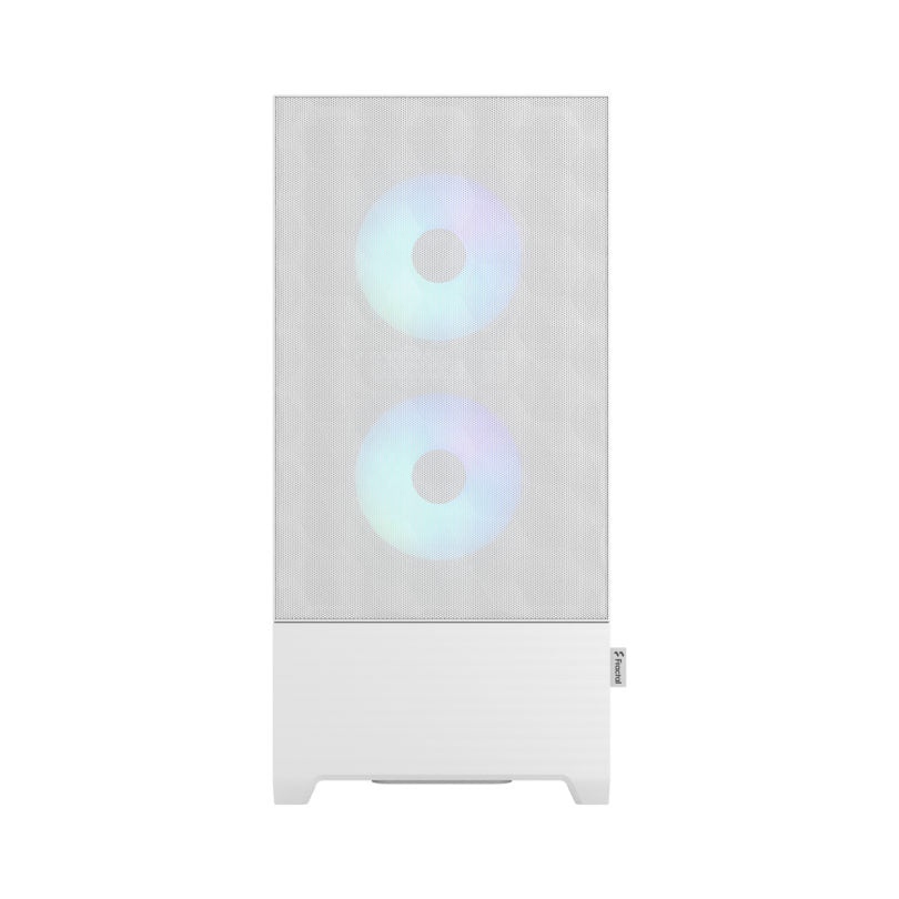 Fractal Pop Air RGB Black/Cyan/White TG – High-Airflow
