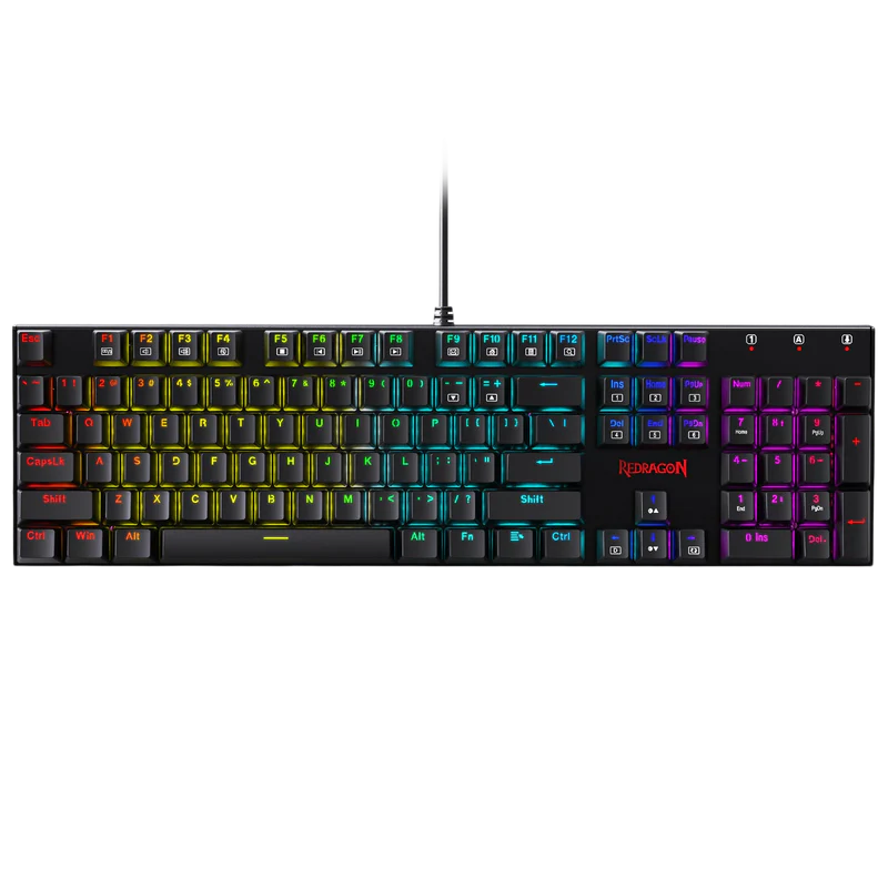 Redragon Rudra K565 Elite Rainbow Mechanical Gaming Keyboard