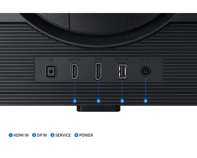 Samsung Odyssey G5 G50D 27″ QHD 180 Hz Gaming Monitor – Smooth & Immersive