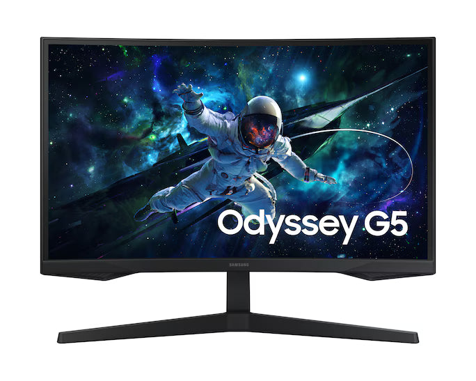 Samsung Odyssey G5 G55C 27″ QHD 165Hz Curved Gaming Monitor – Immersive & Fast