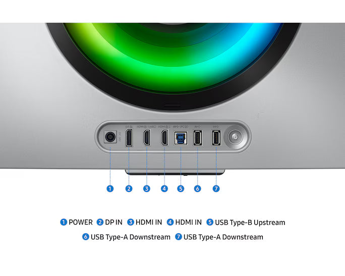 Samsung Odyssey OLED G8 (G85SD) 34" UWQHD 175Hz Curved Gaming Monitor