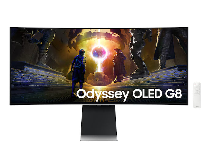 Samsung Odyssey OLED G8 (G85SD) 34" UWQHD 175Hz Curved Gaming Monitor