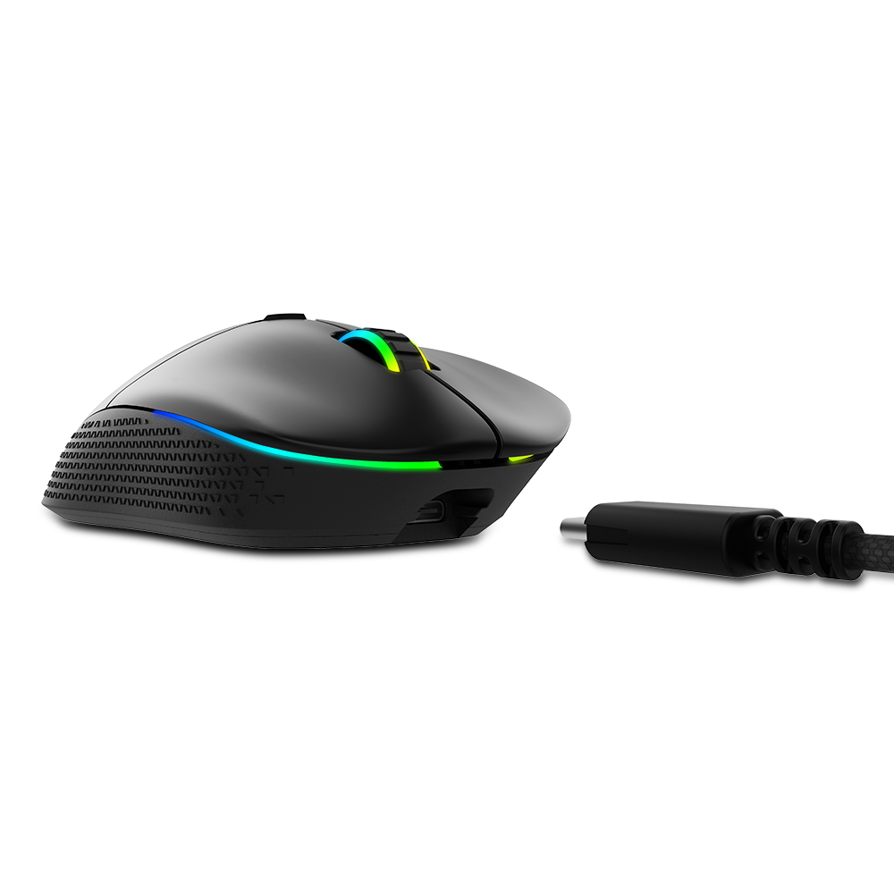 XPG Alpha Gaming Mouse,16,000 DPI, 400 IPS, 6 Programmable Buttons, Ergonomic Design