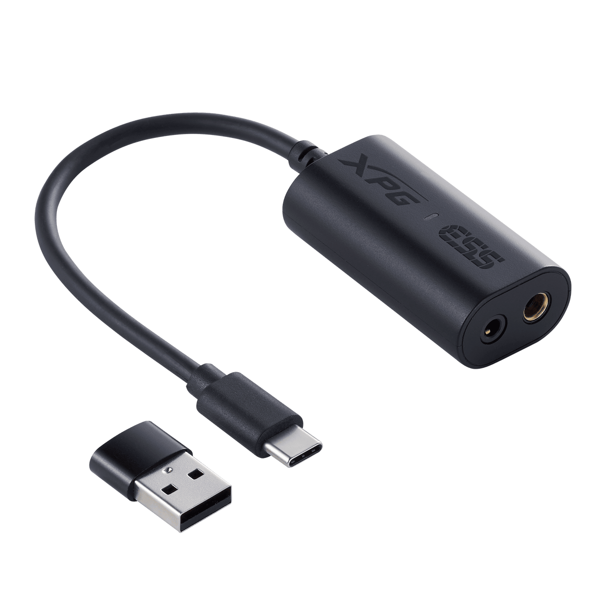 XPG PRECOG Studio Gaming Headset - 50mm Drivers - Omnidirectional Microphone - ESS DAC with 32-bit/96kHz Support - USB-C Input - 4.4mm Audio Port - Lightweight 300g