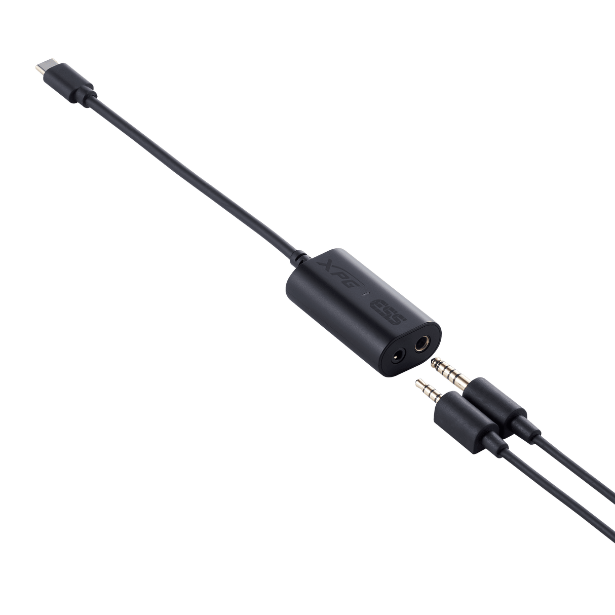 XPG PRECOG Studio Gaming Headset - 50mm Drivers - Omnidirectional Microphone - ESS DAC with 32-bit/96kHz Support - USB-C Input - 4.4mm Audio Port - Lightweight 300g