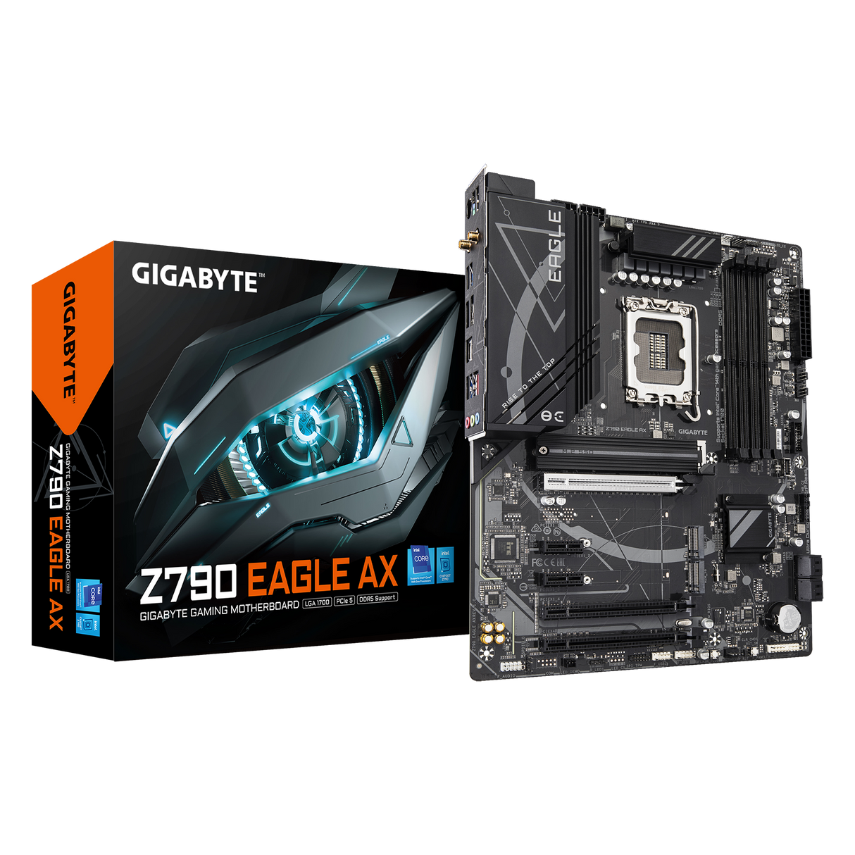 Gigabyte Z790 EAGLE AX: premium overclocking motherboard with PCIe 5.0 and WiFi 6E