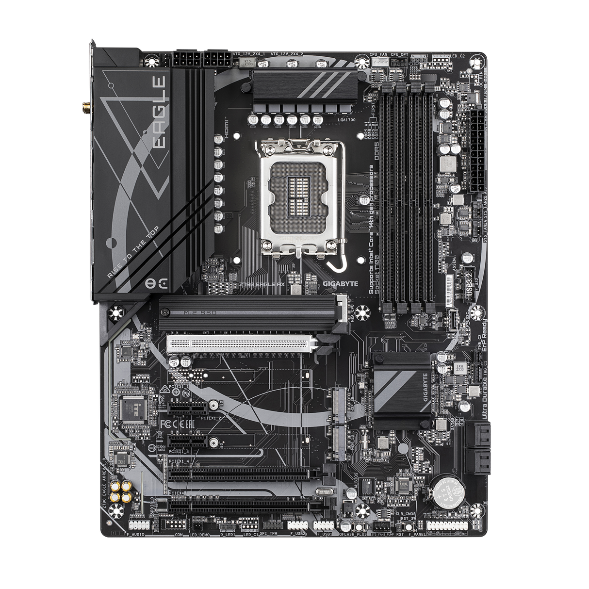 Gigabyte Z790 EAGLE AX: premium overclocking motherboard with PCIe 5.0 and WiFi 6E