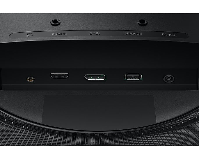 شاشة ألعاب منحنية Samsung Odyssey G5 G55C مقاس 27 بوصة QHD VA 165 هرتز 1 مللي ثانية باللون الأسود