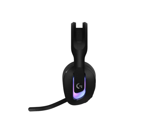 سماعة Logitech G522 LIGHTSPEED اللاسلكية للألعاب - أسود وأبيض مع أفضل ميكروفون في الألعاب