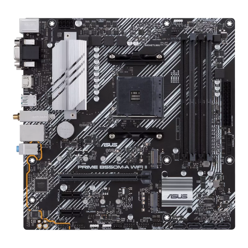 ASUS PRIME B550M-A WIFI II Micro-ATX Motherboard